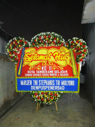 Bunga Papan Congratulation Bandara Nusa Wiru Cilacap